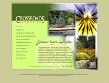 Tablet Screenshot of crossroadsnursery.com